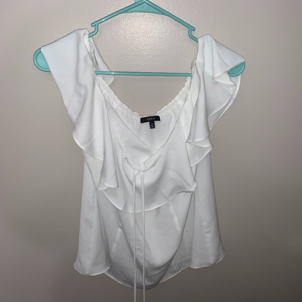 Drew Women's White Off the Shoulder Top